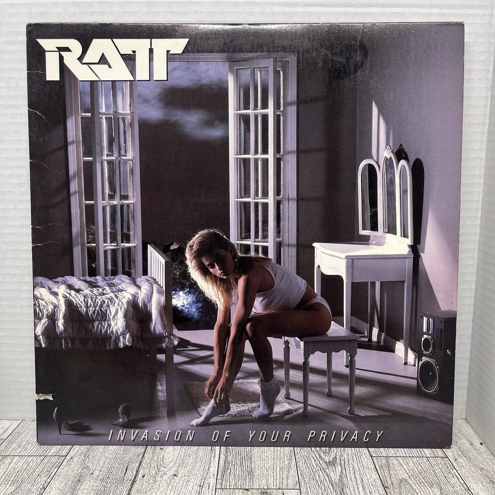 Ratt - Invasion of Your Privacy LP (1985) Vinyl - In Shrink Clean Cover
